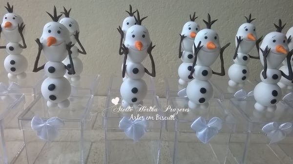 Lembrancinha Olaf Frozen