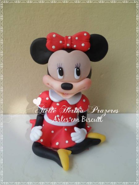 Topo de bolo Minnie